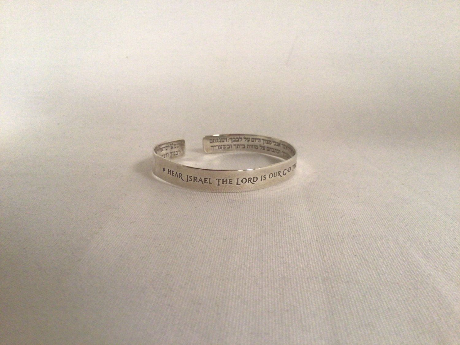 Silver Shema Unisex Cuff