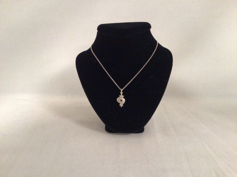 Sterling Silver Petite Pomegranate Necklace