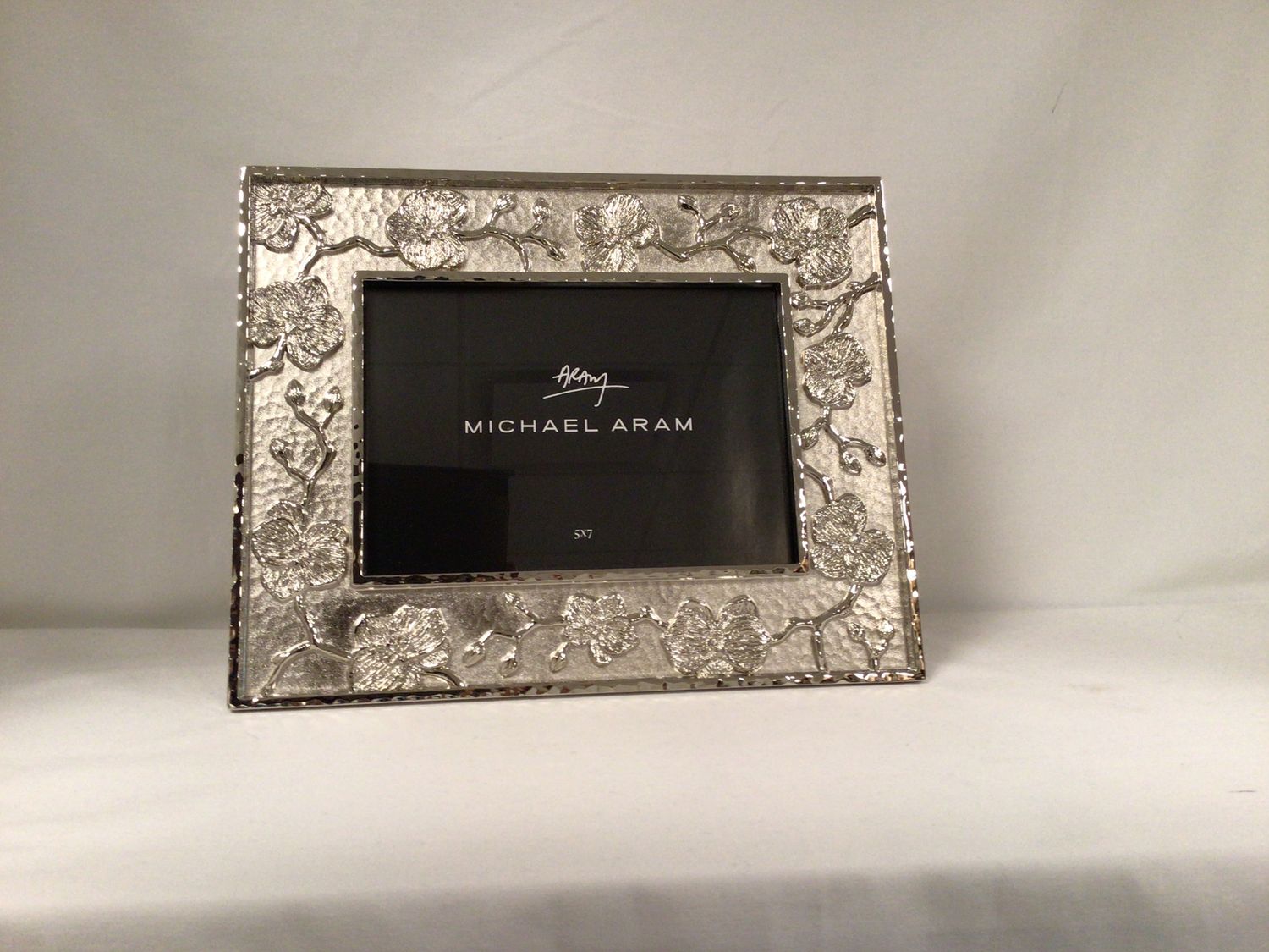 Michael Aram White Orchid Sculpted Picture Frame 