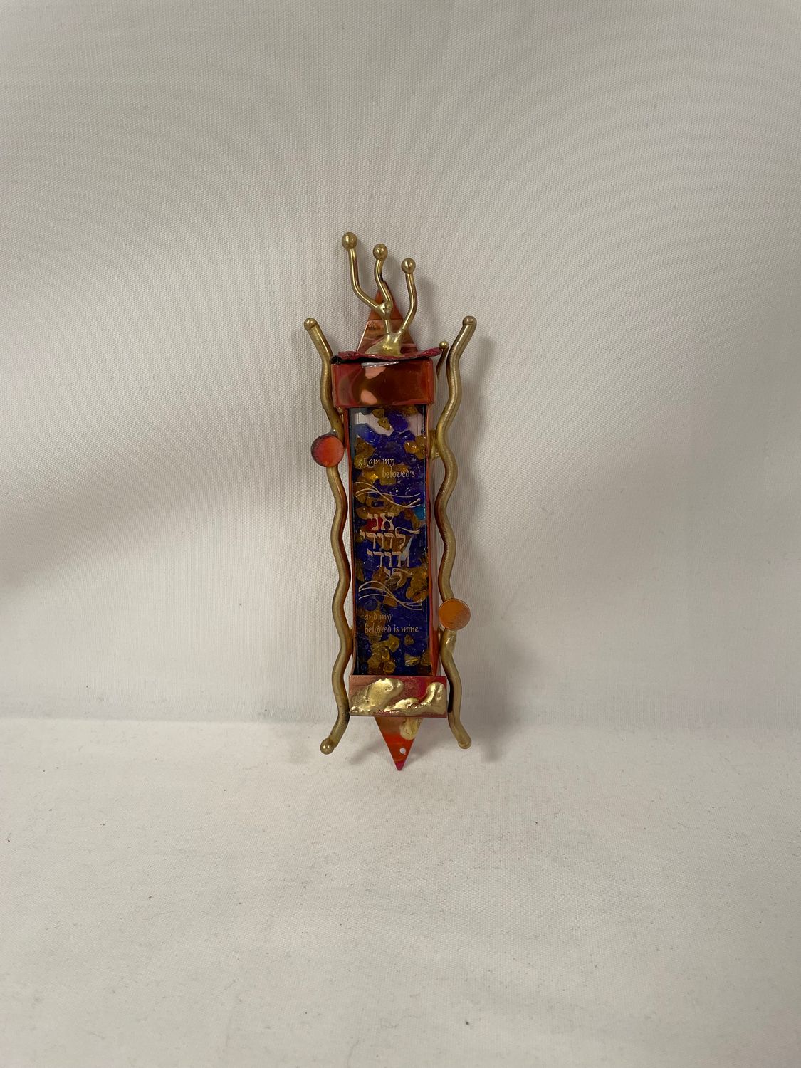 Gary Rosenthal Large Wedding Mezuzah