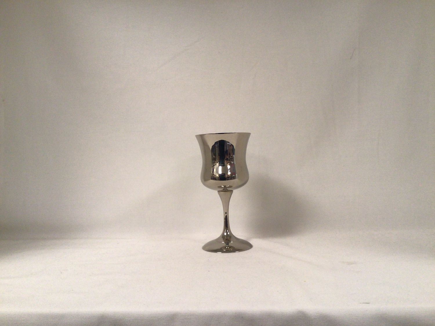 Classic High Polished Silver Finish Kiddush Cup