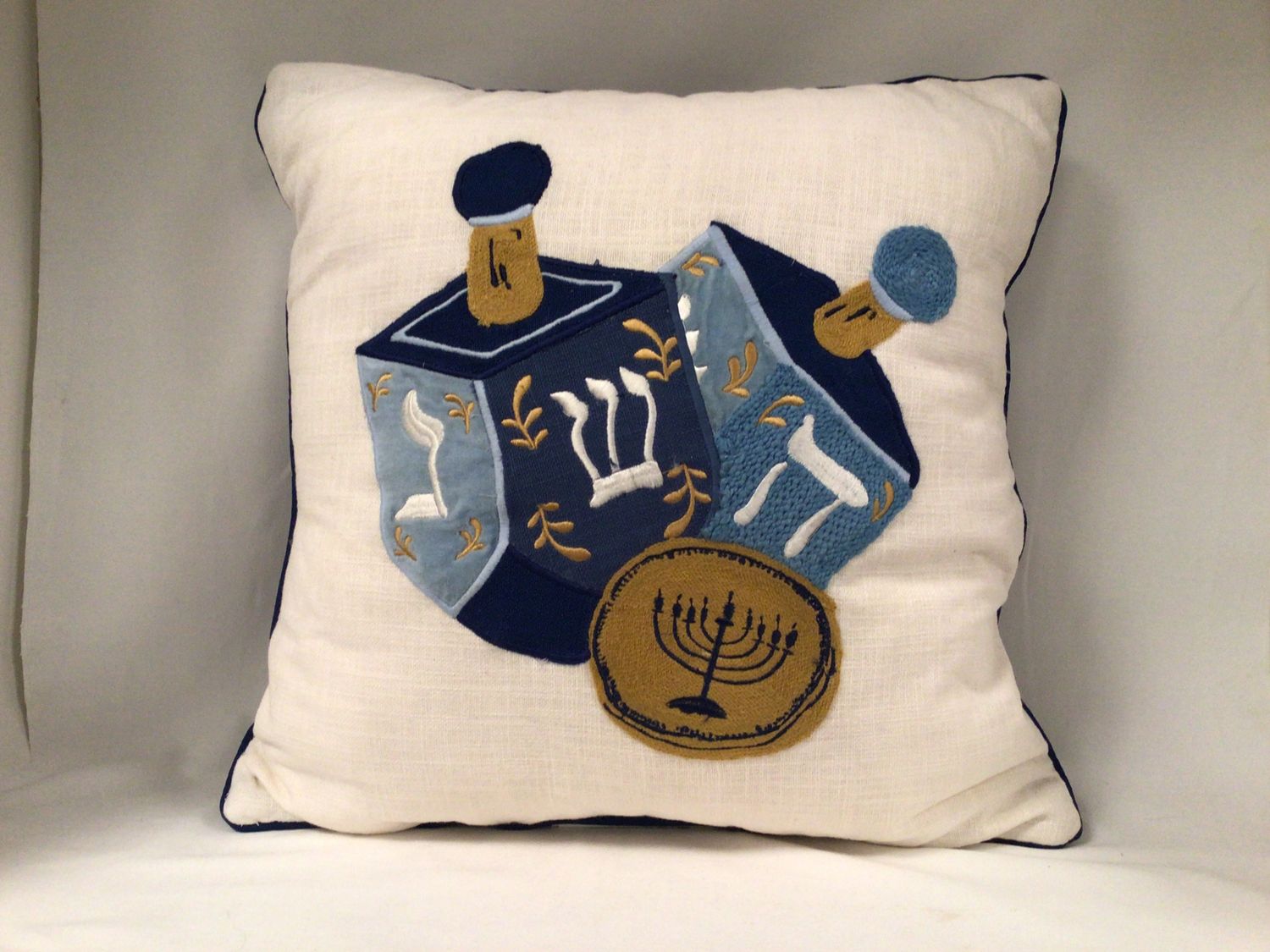 Dreidel Pillow