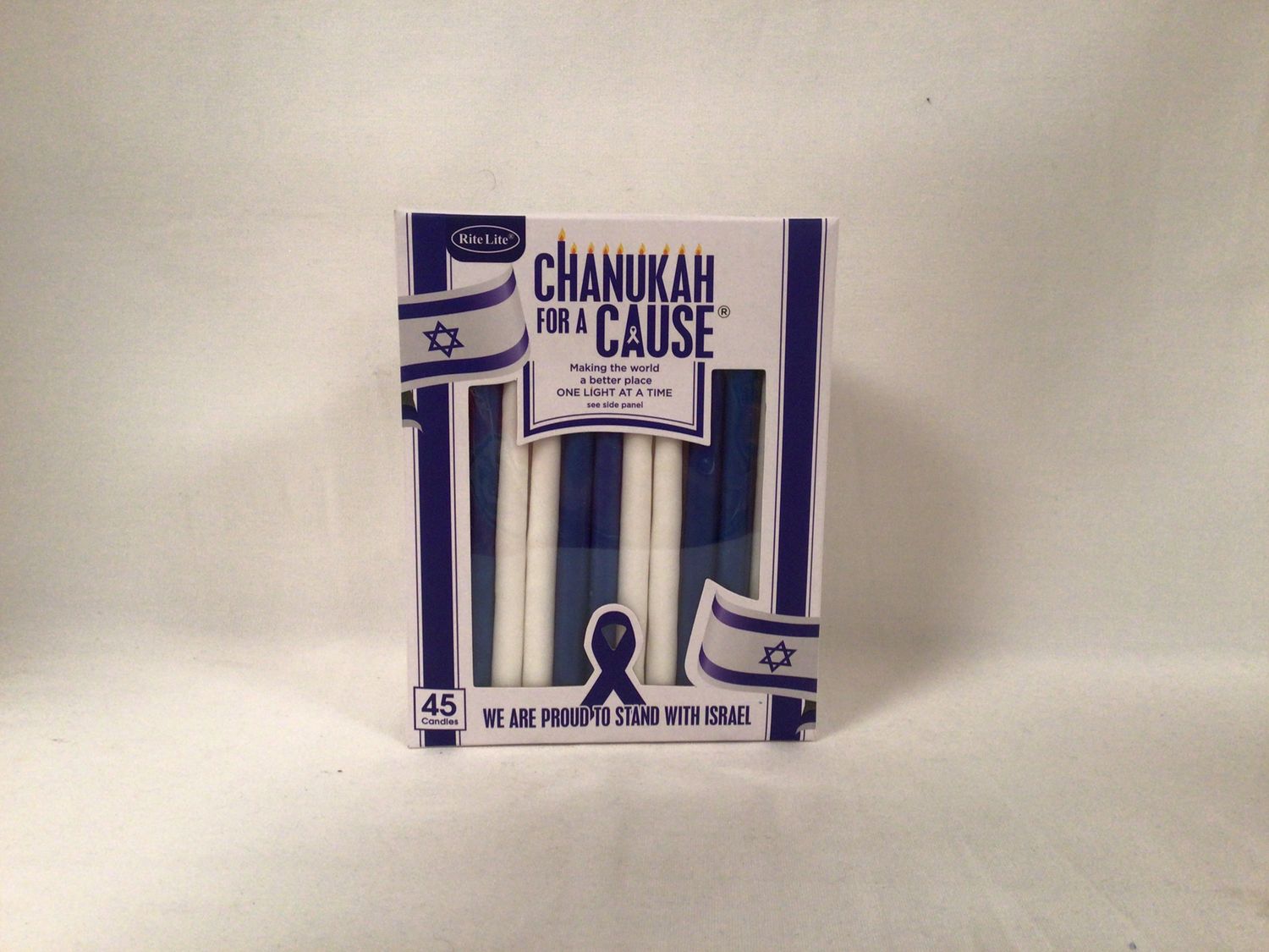 Chanukah Candles for a Cause -Stand with Israel 