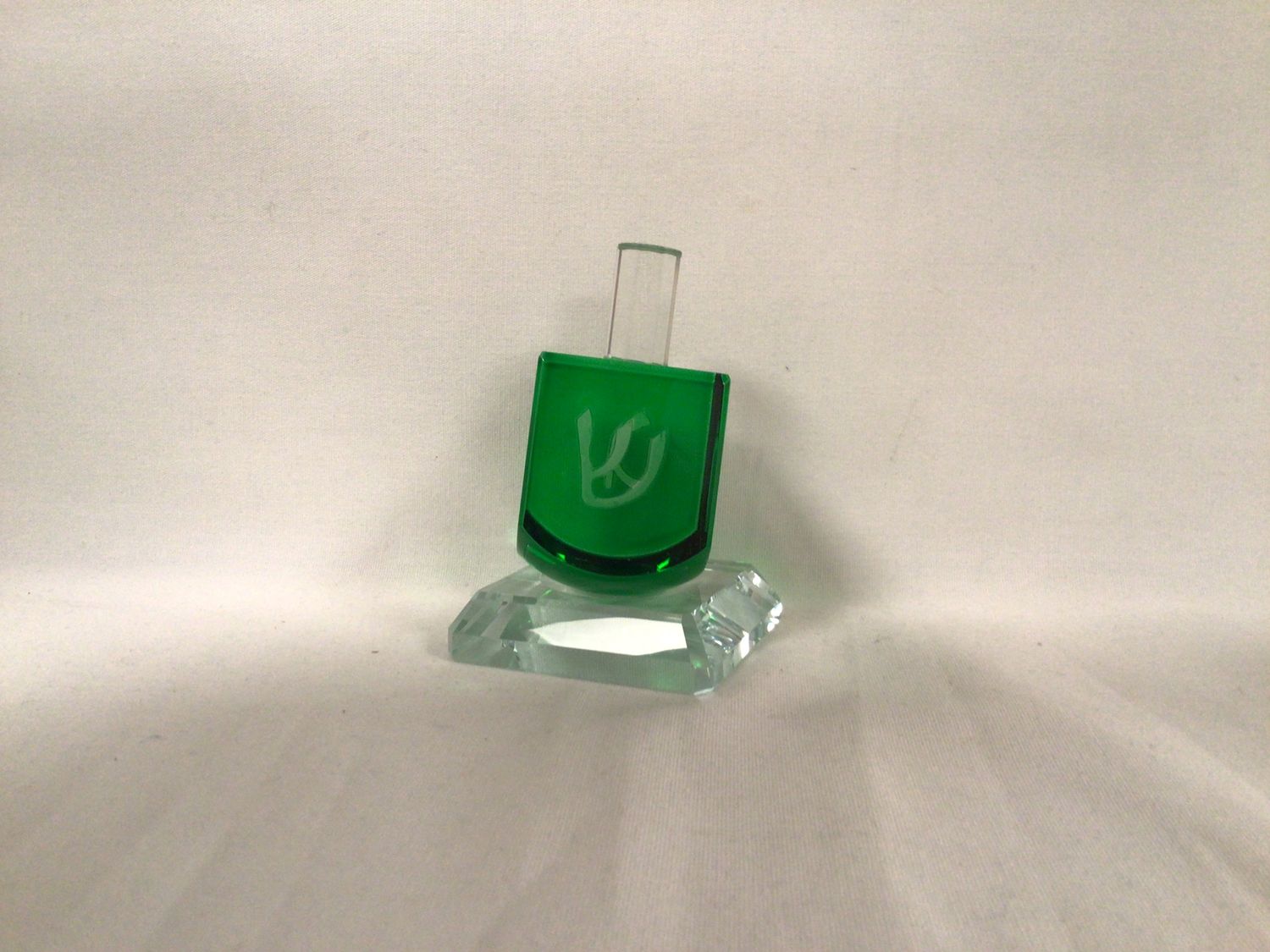 Crystal Dreidel -Green