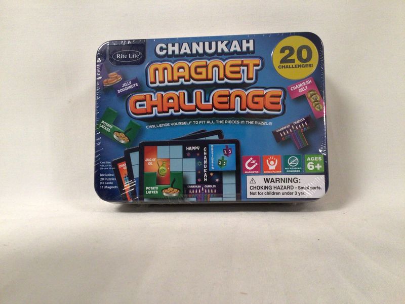 Chanukah Magnet Challenge Puzzle