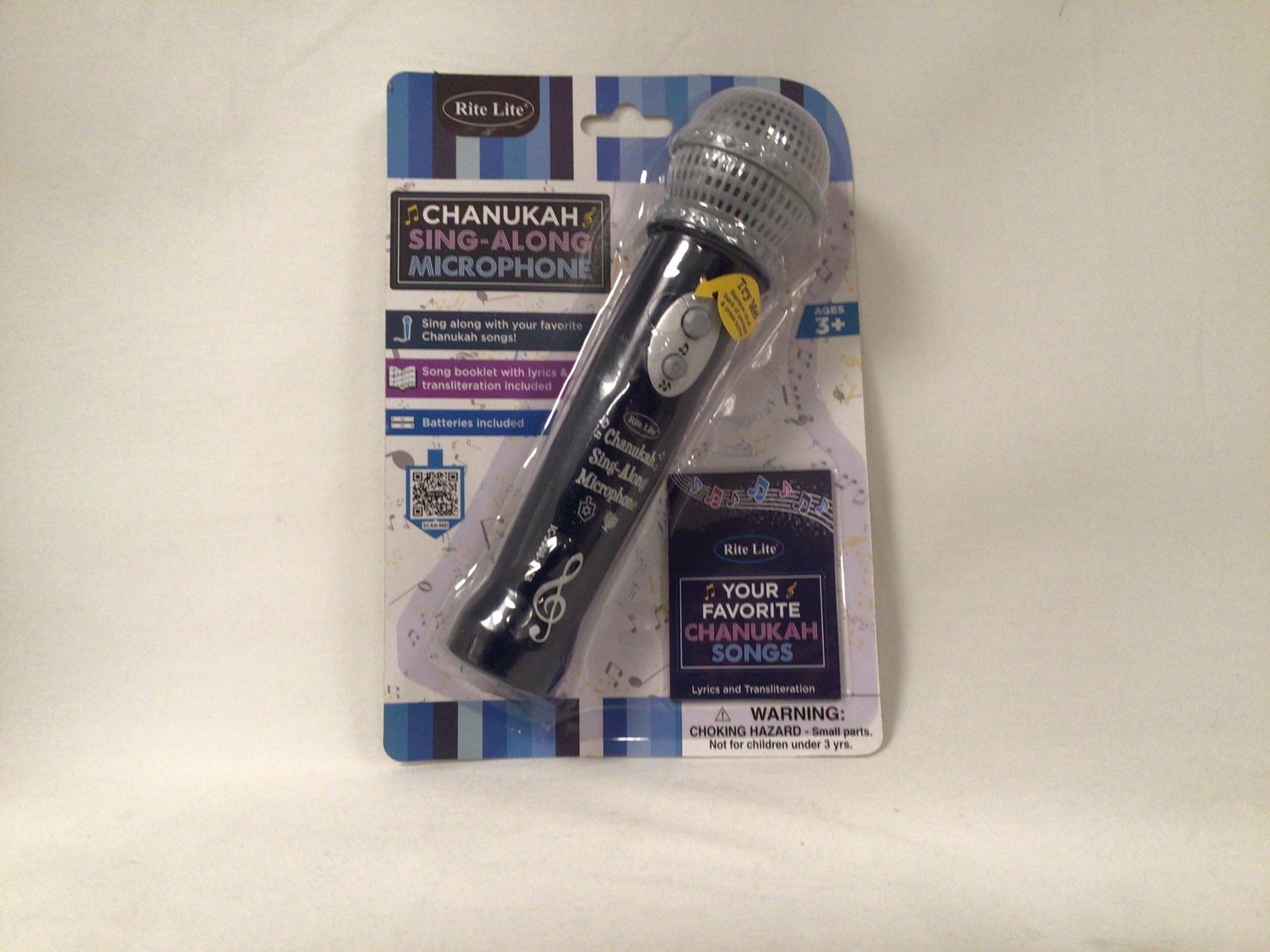 Chanukah Sing-Along Microphone-includes song booklet