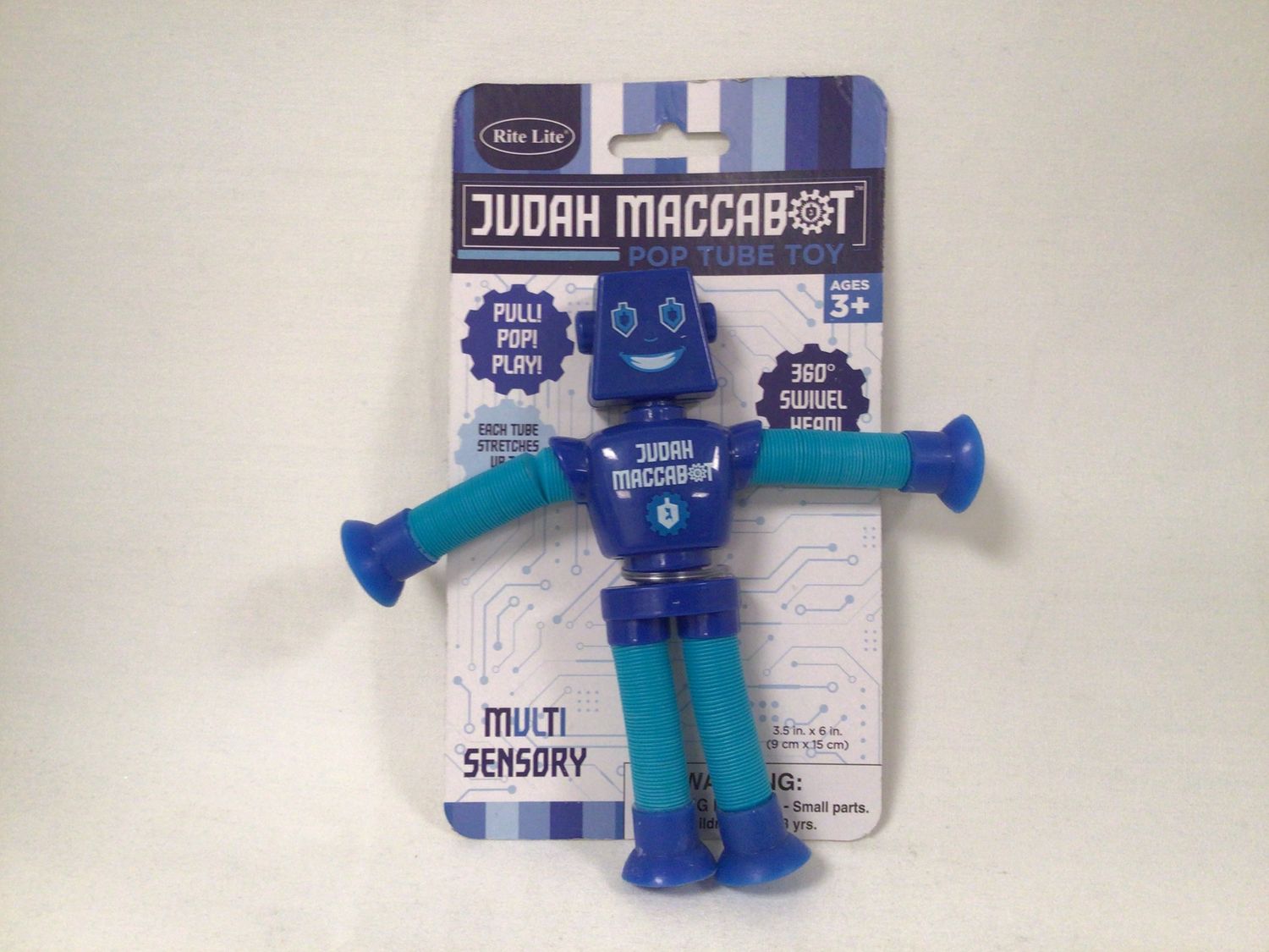 Judah Maccabot Pop Tube Toy