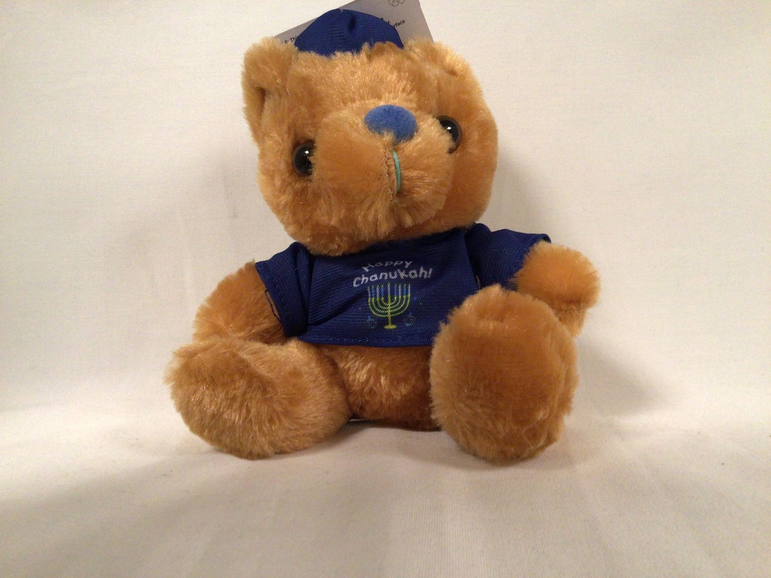 Plush Chanukah Teddy Bear with Chanukah T-Shirt