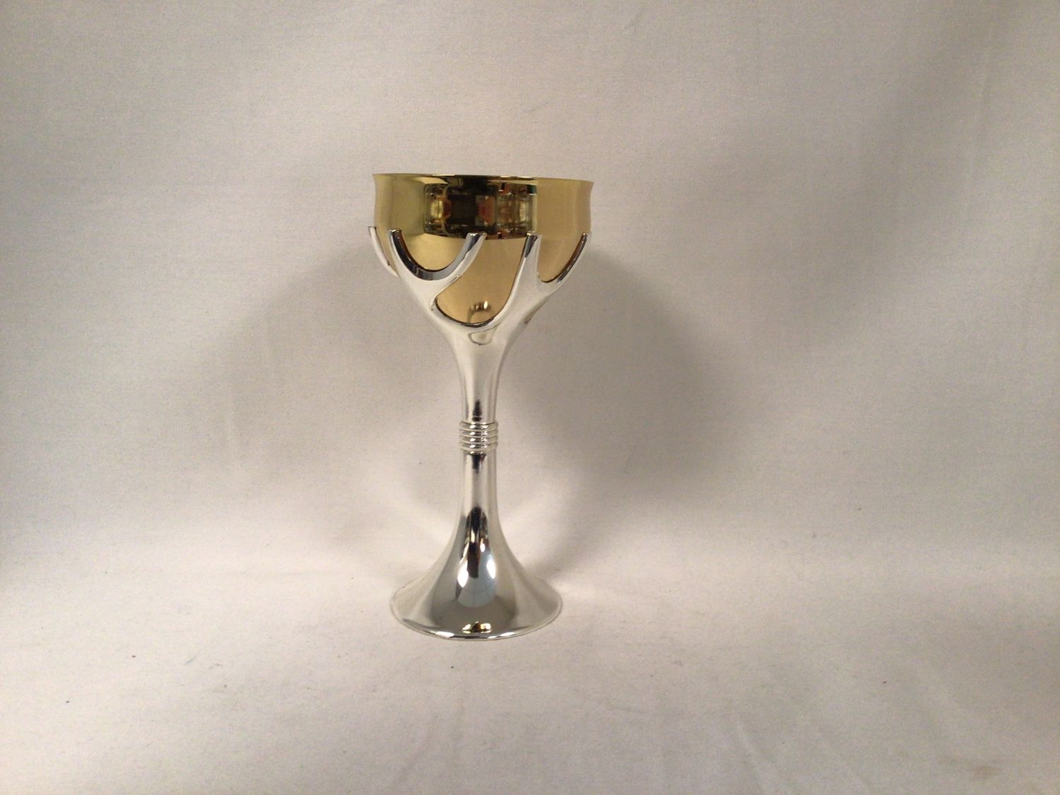 Kiddush Cup, &quot;Tree of Life &quot;Non-Tarnish  Silverplate