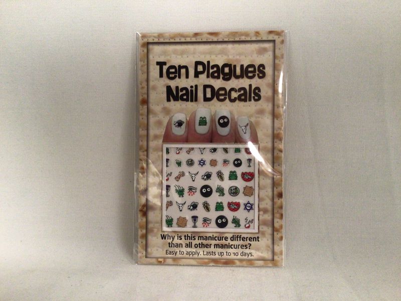 Ten Plague Nail Decals