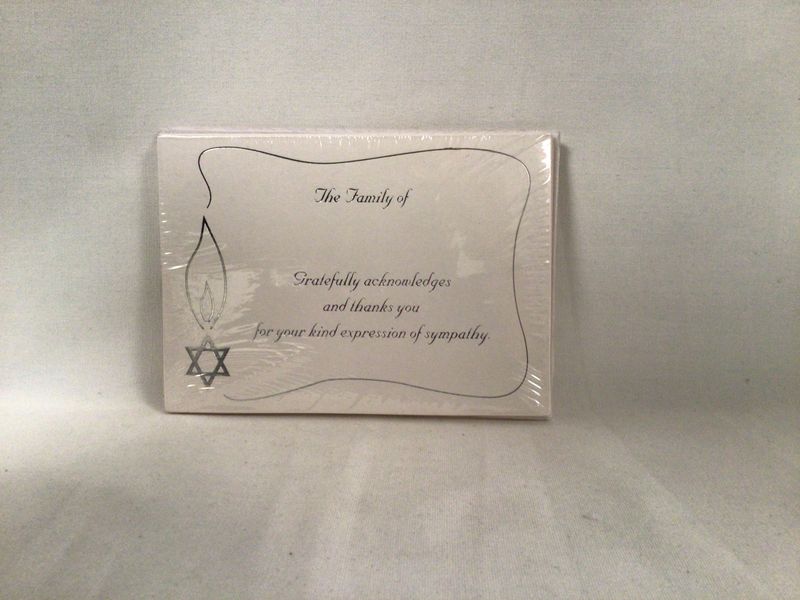 Package of Sympathy Cards with Flame