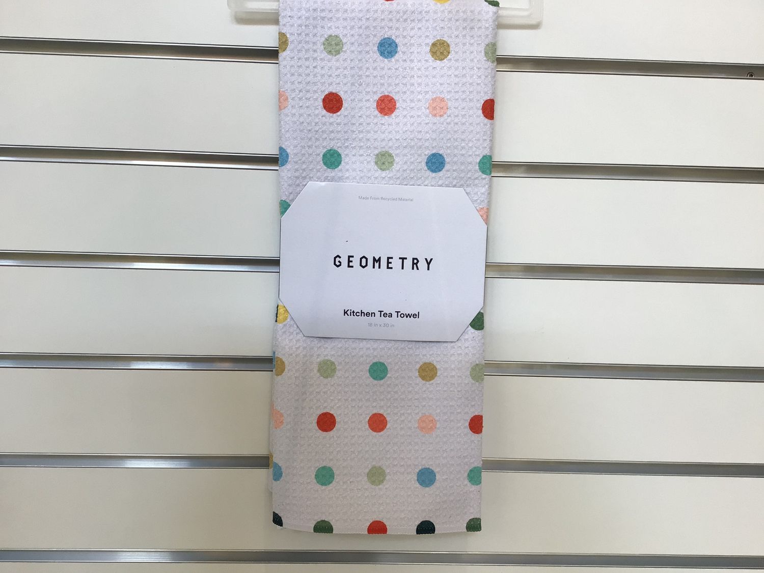 Geometry Retro Dot Tea Towel
