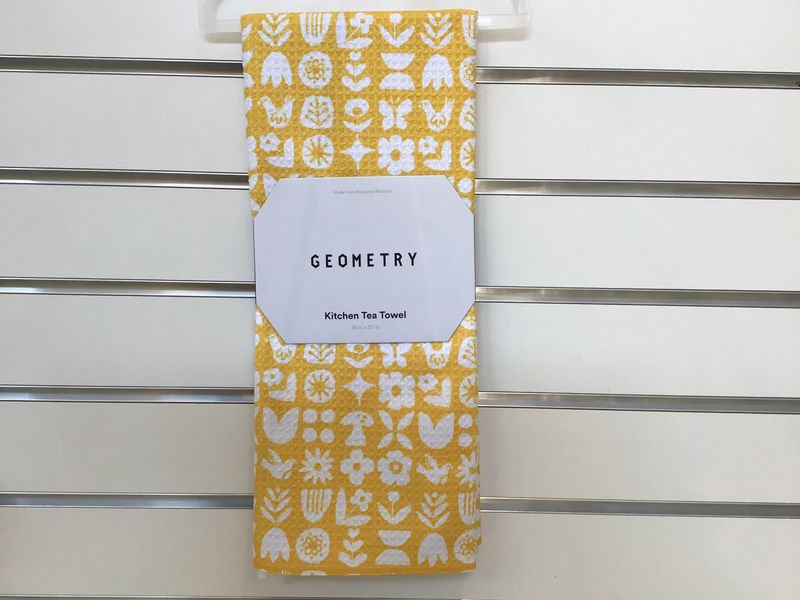 Geometry Scandi Spring Tea Towel