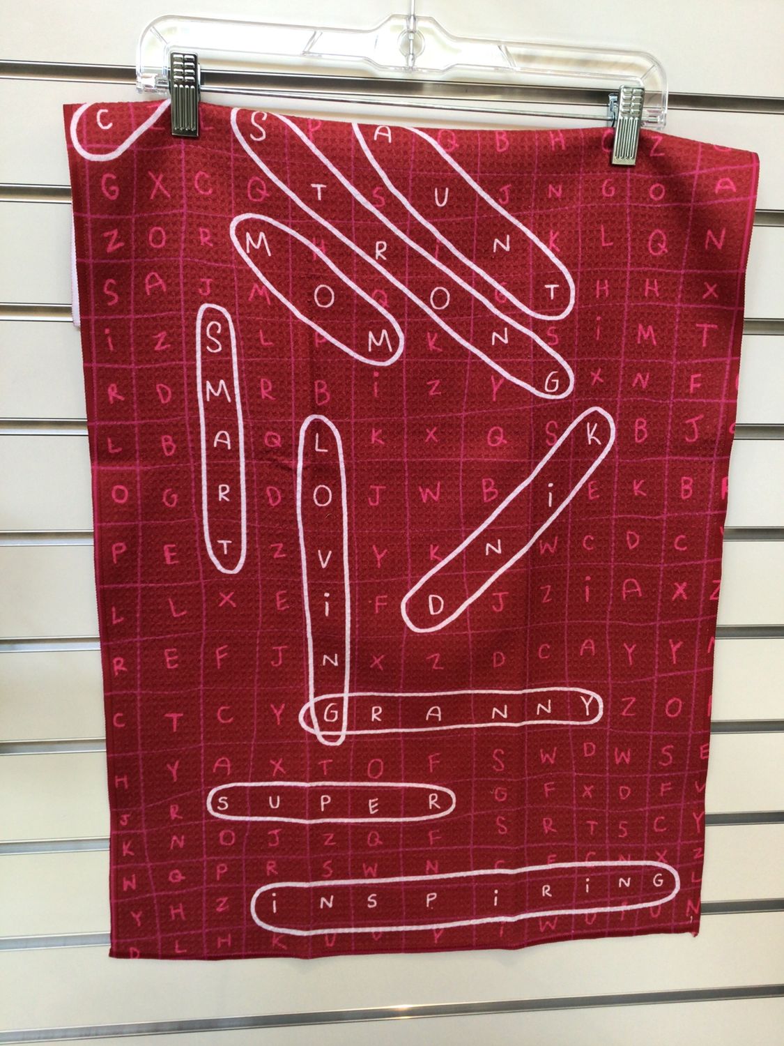 Geometry Mom Search Tea Towel