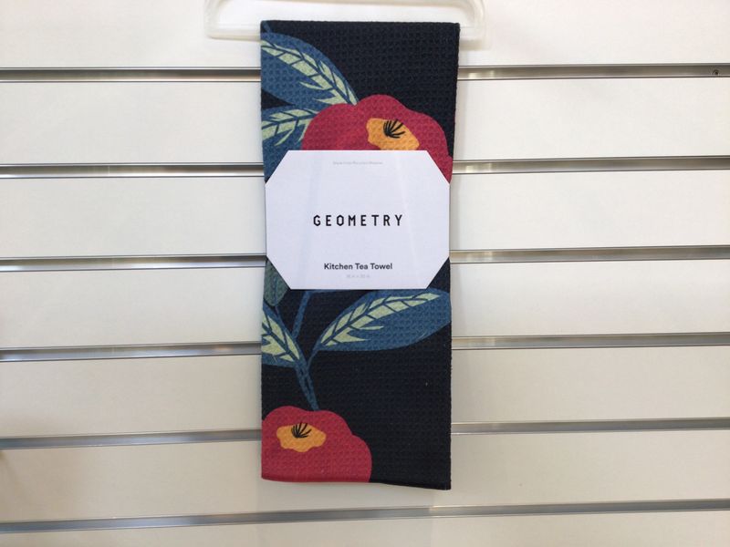 Geometry Lovely Night Tea Towel 