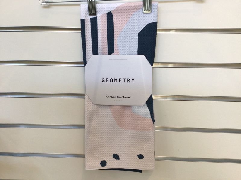 Geometry Prickly Tea Towel