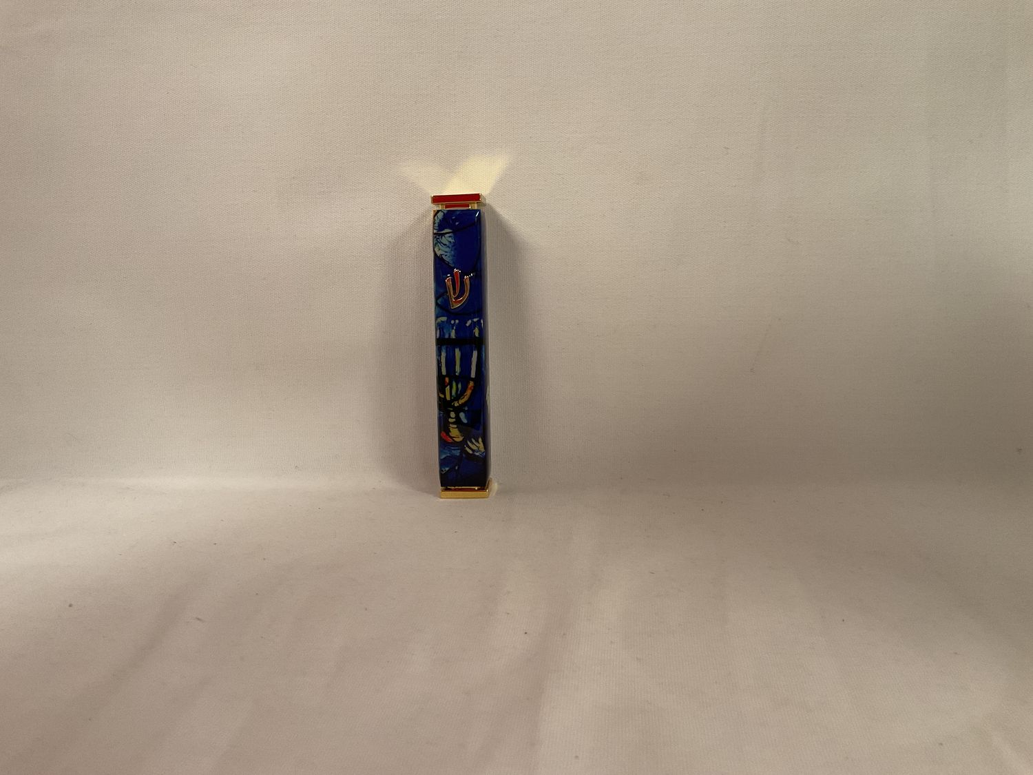 Hadarya Blue Chagall Mezuzah