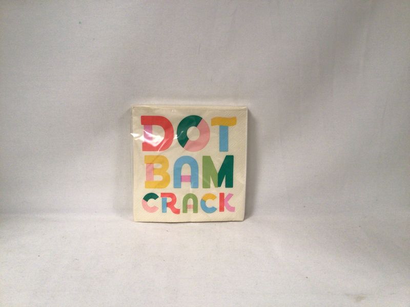 Dot Bam Crack Cocktail Napkins