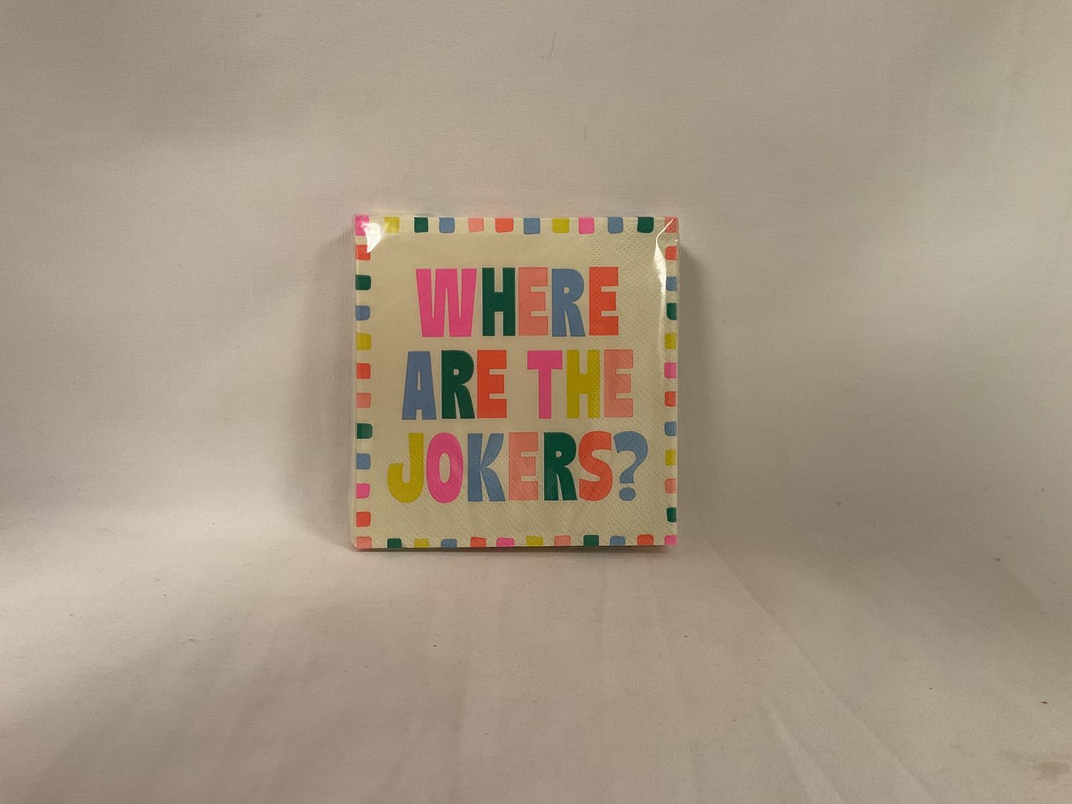 Where Are The Jokers Cocktail Napkins?