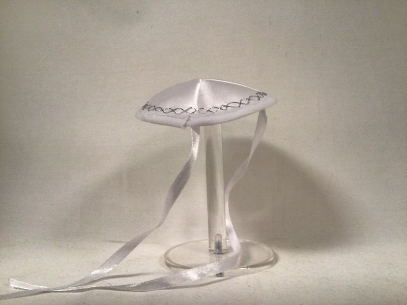 Baby Kippah with Tying Strings