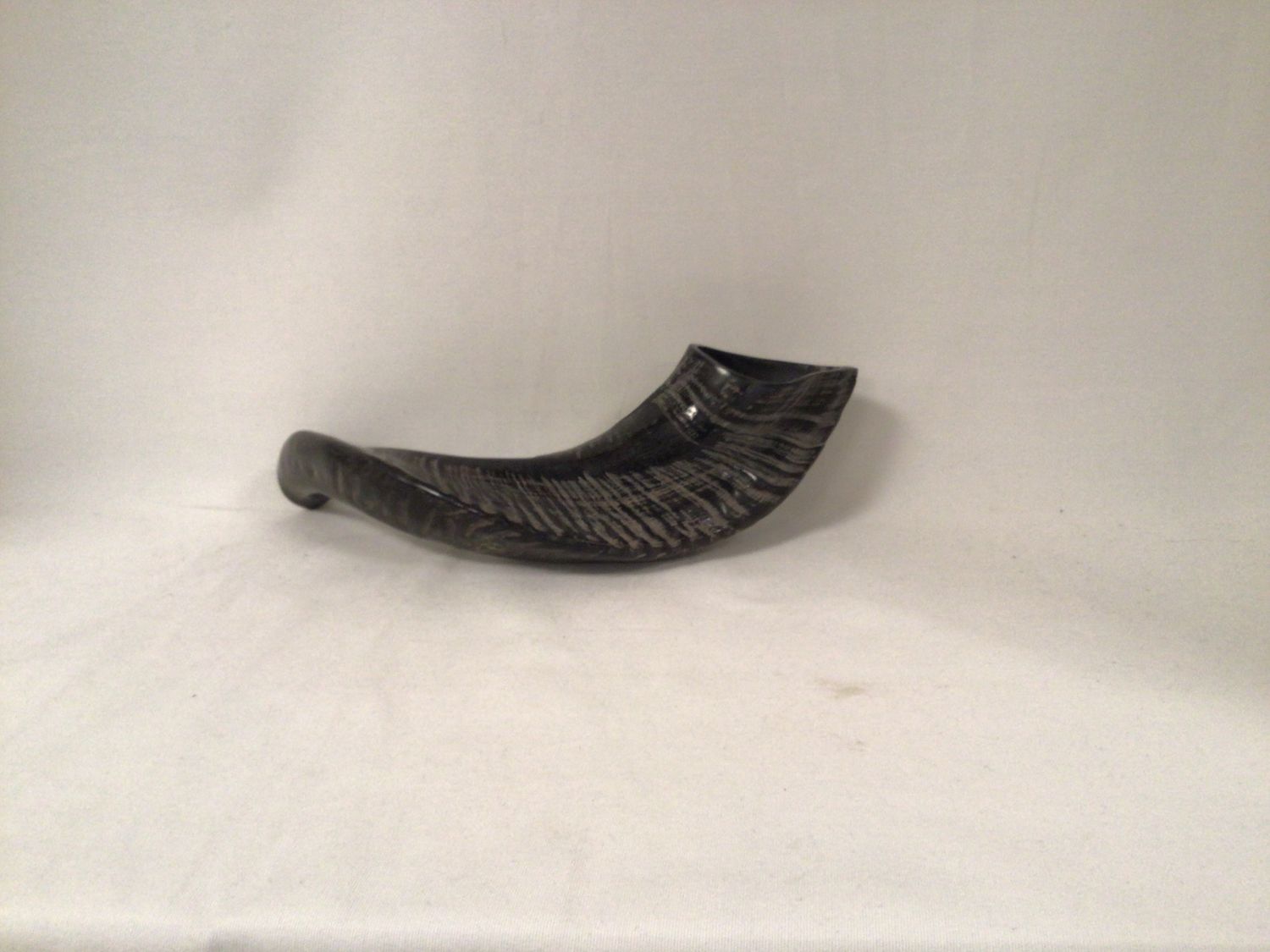 Polished Shofar Made in Israel-Black