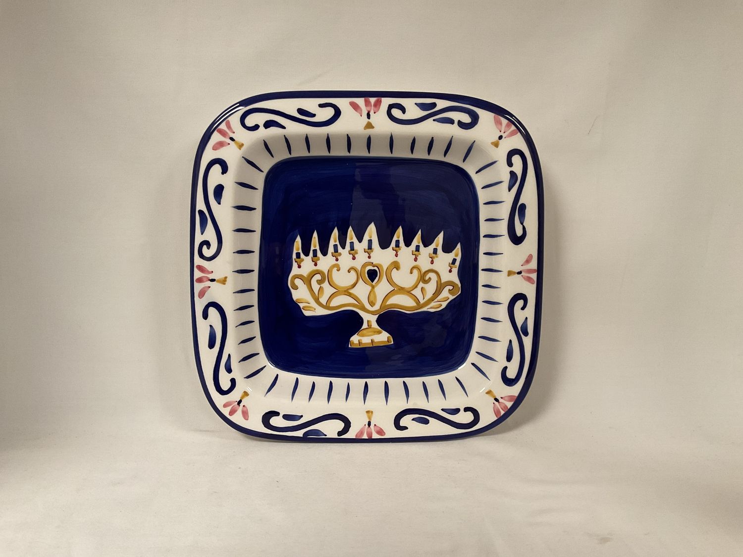 Ceramic Menorah Bowl