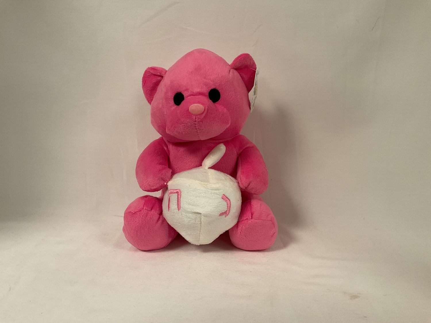 Pink Bear with Dreidel