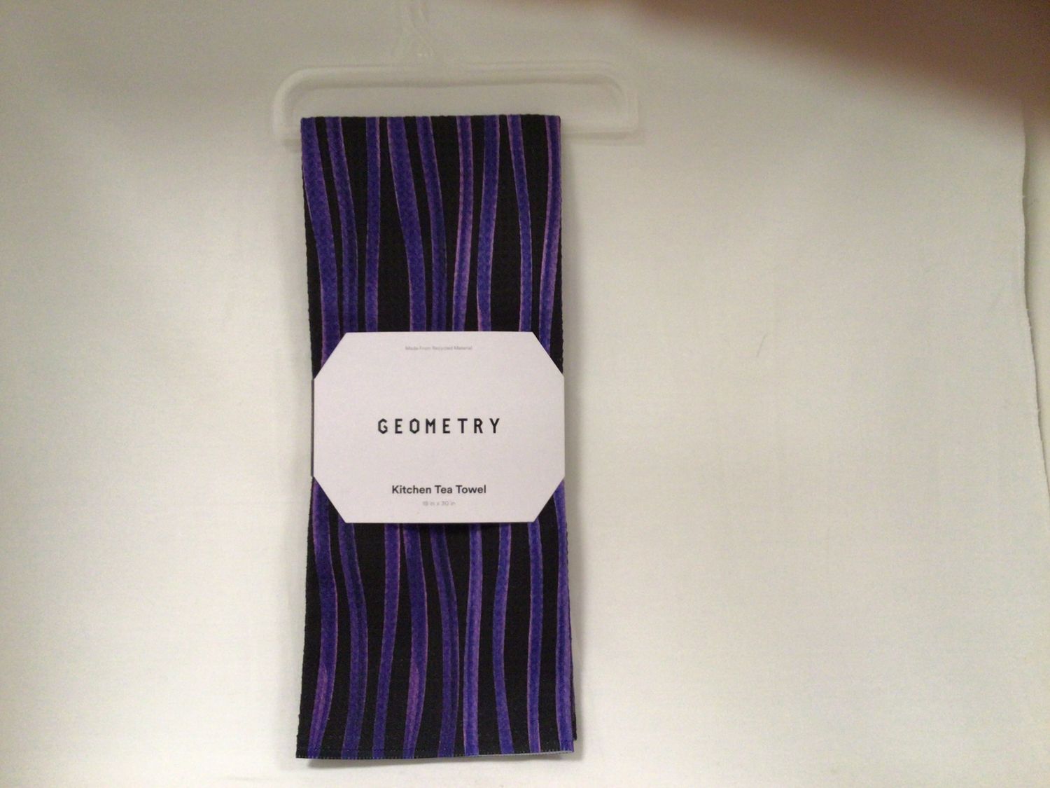 Geometry Twilight Tides Tea Towel