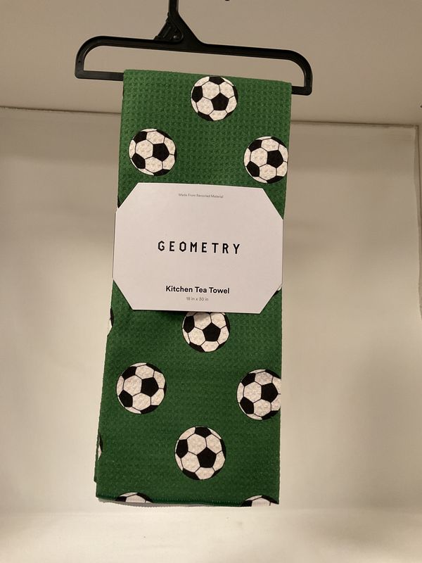 Geometry Kick Off Tea Towel