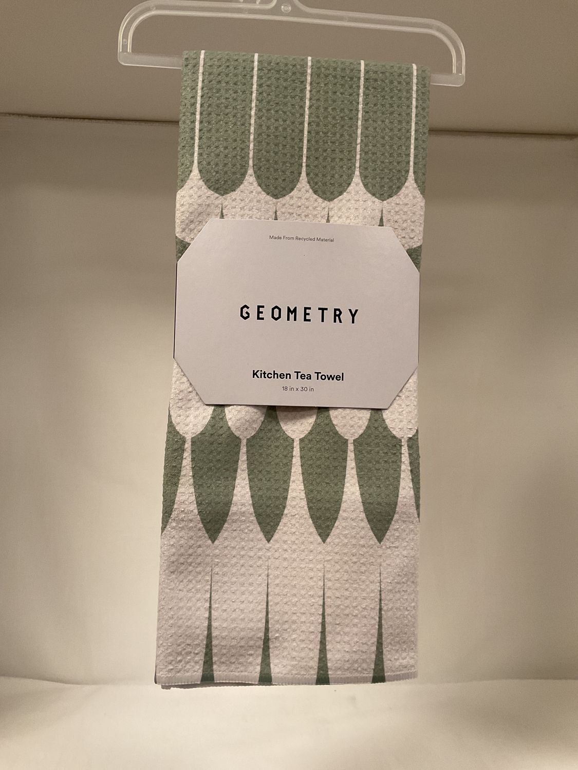 Geometry Salle Verte Tea Towel Geometry Salle Verte Tea Towel