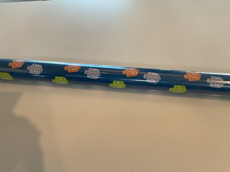 Dreidel Gift Wrap