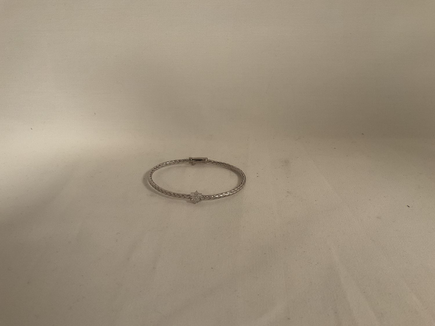 Star of David Bangle Bracelet-silver Star of David Bangle Bracelet-silver