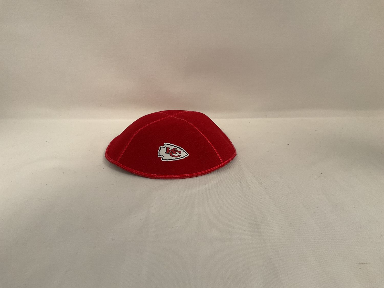 Chiefs Red Suede Kippah