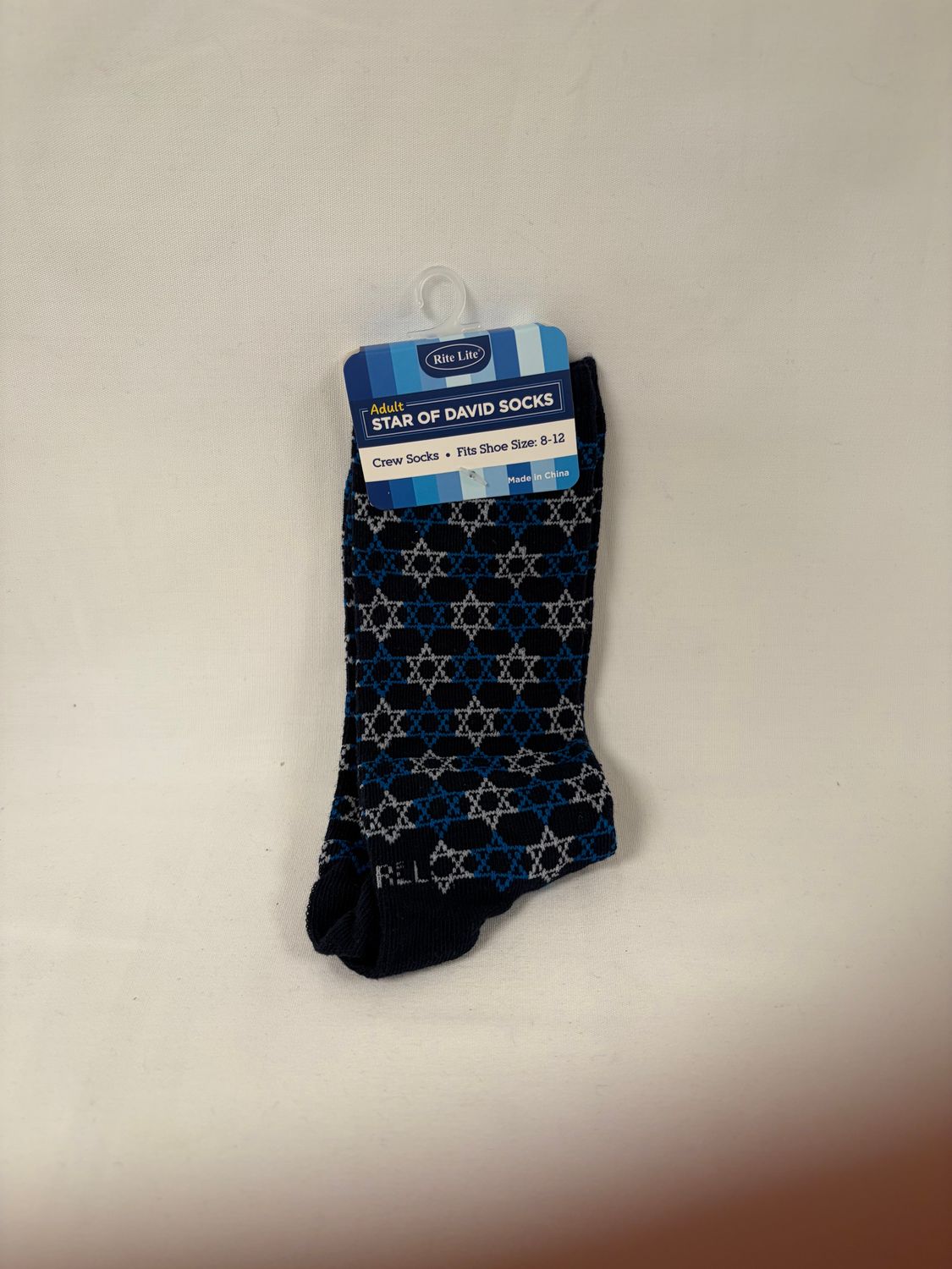 Star of David Socks-Adult Crew Star of David Socks-Adult Crew