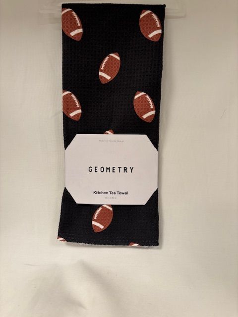 Geometry Quarter Back Tea Towel Geometry Quarter Back Tea Towel