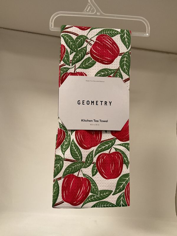 Geometry In The Apple Tree Tea Towel Geometry In The Apple Tree Tea Towel