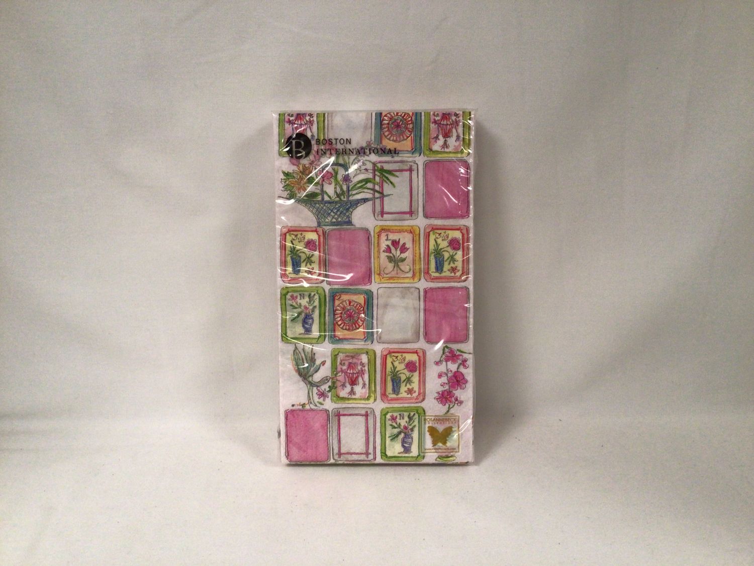 Pink Mah Jongg Guest Towel