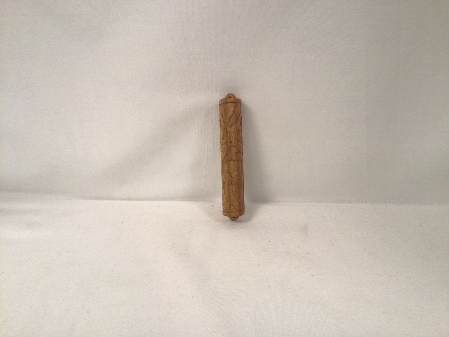 Teak Wood Mezuzah