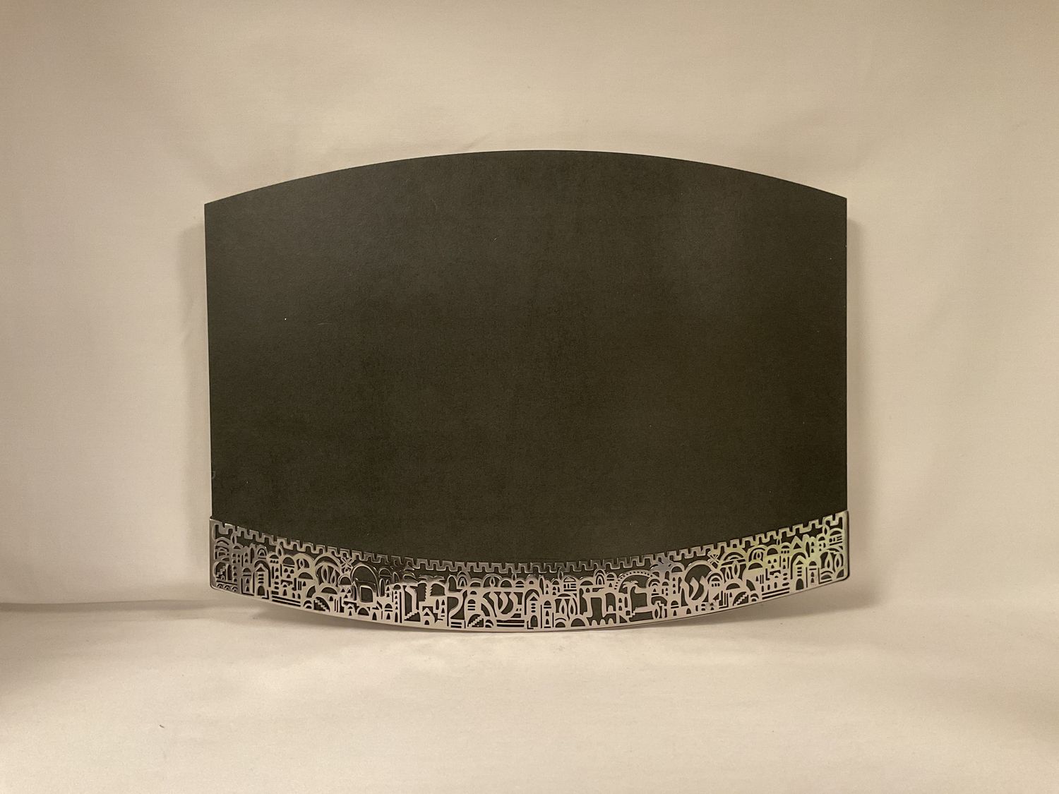 Porcelain Challah Board with Jerusalem Cutouts