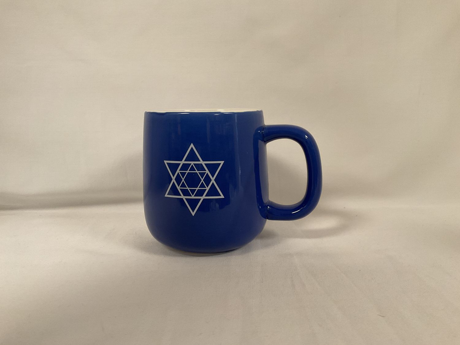 Blue Mug with Star of David Blue Mug with Star of David