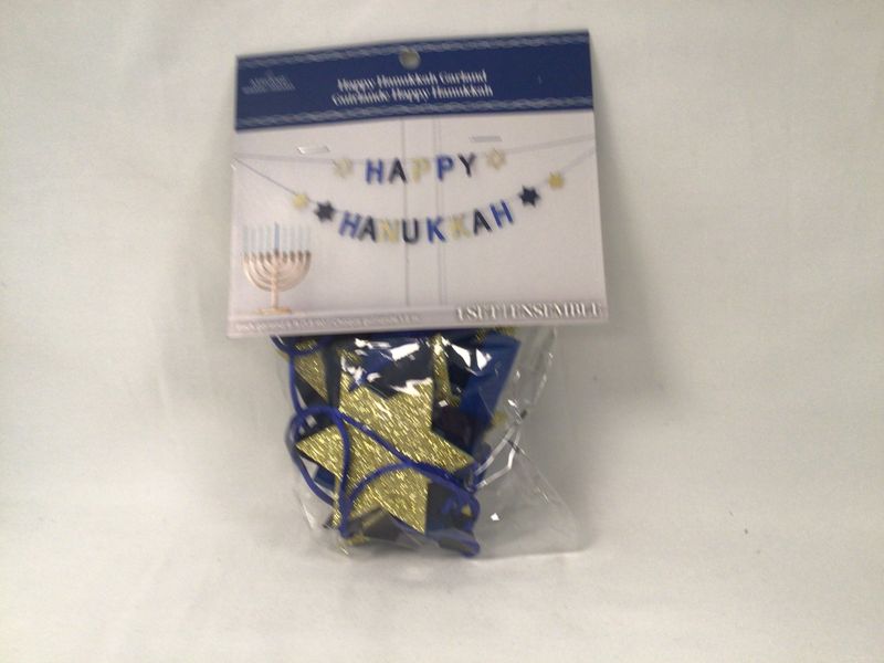 Happy Hanukkah Garland