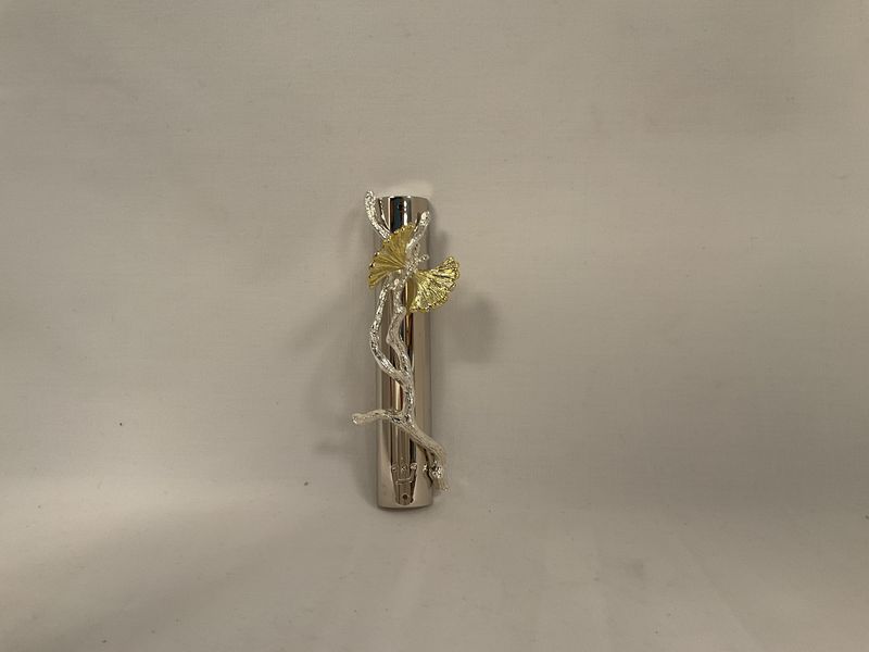 Ginko Butterfly Mezuzah