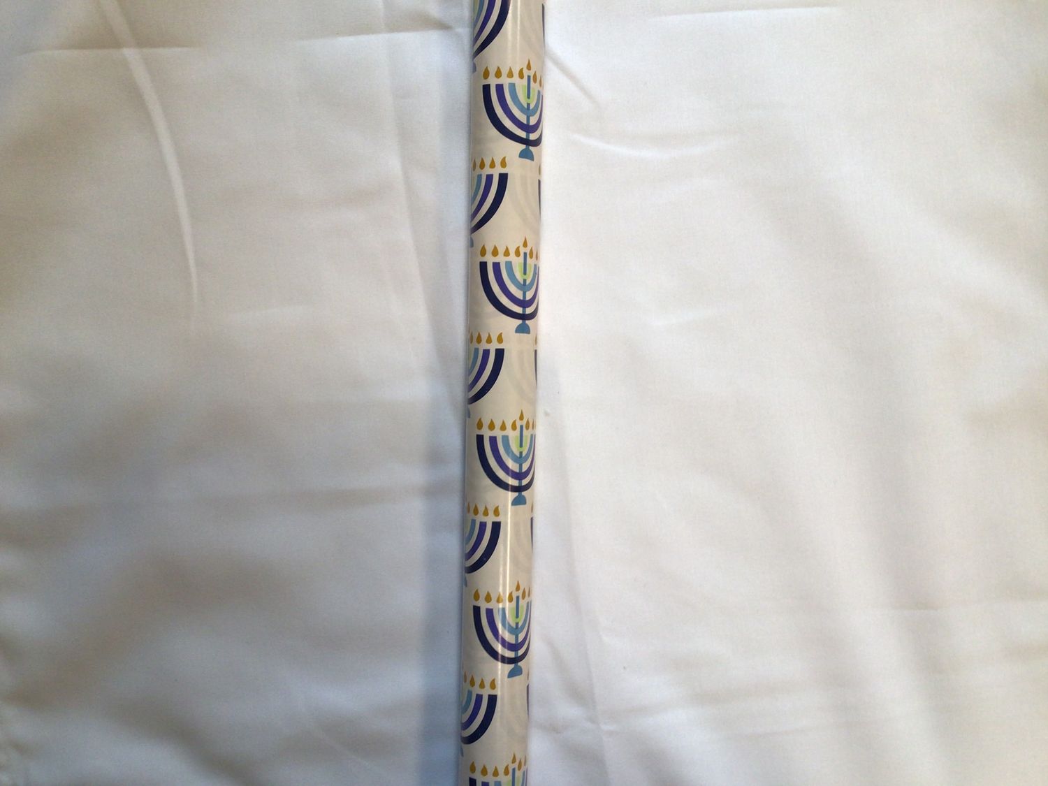 Hanukkah Menorah Gift Wrap Hanukkah Menorah Gift Wrap