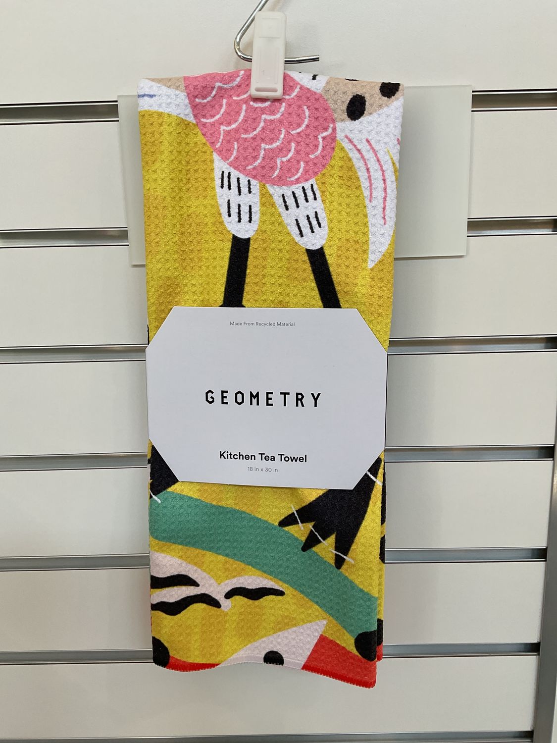 Geometry Tuiui Tea Towel
