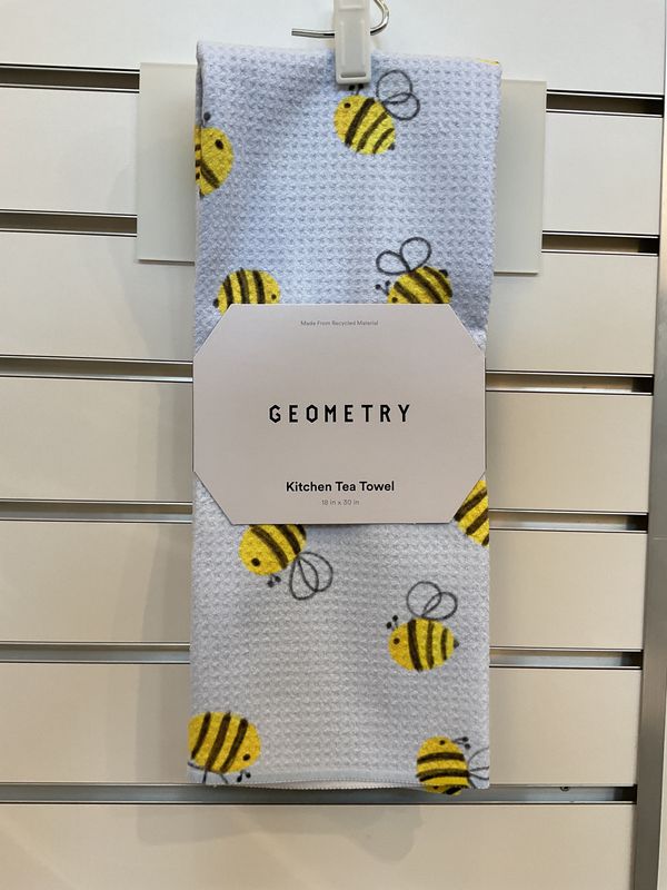 Geometry Buzzing Tea Towel Geometry Buzzing Tea Towel