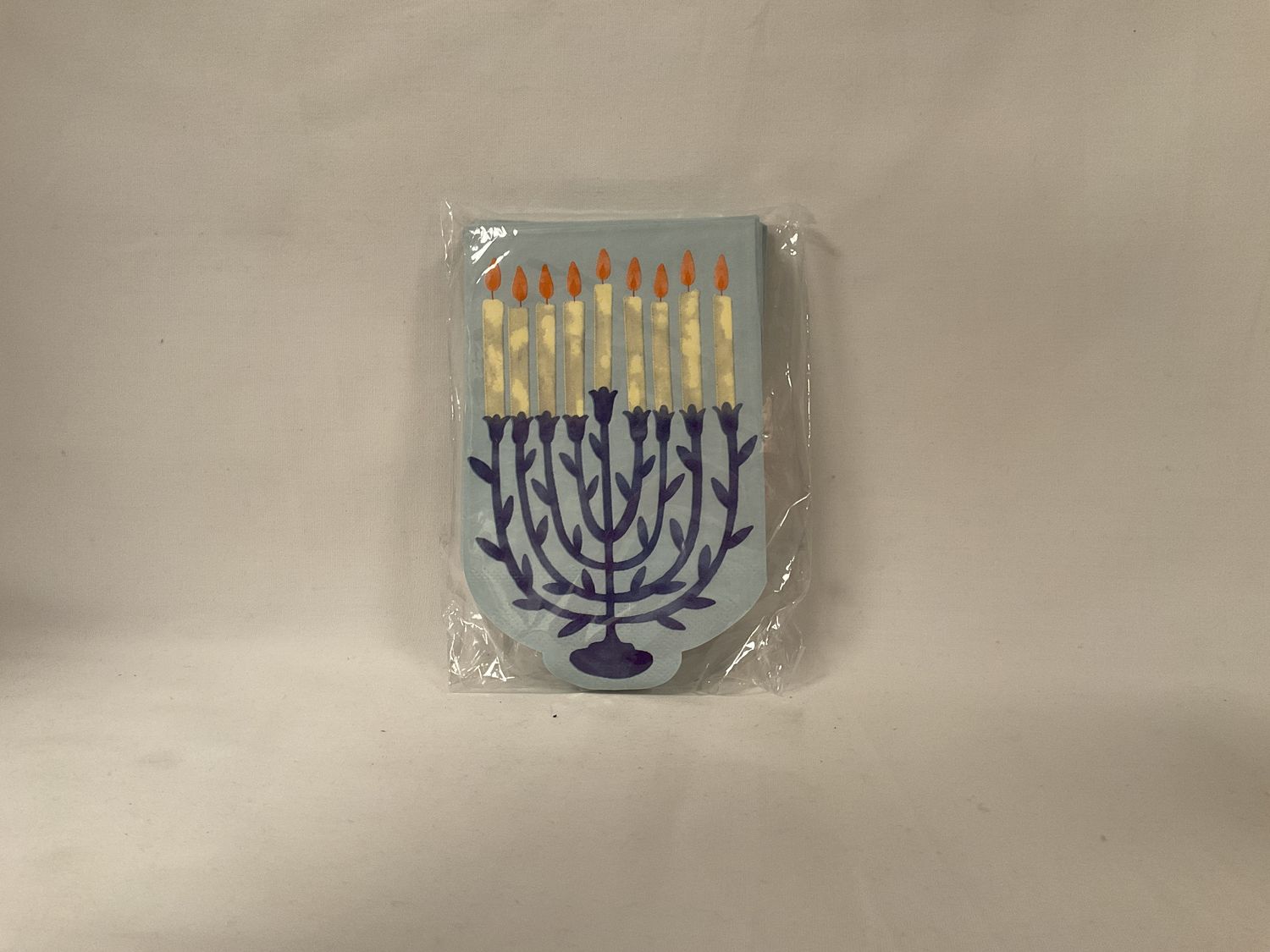 Menorah Shaped Cocktail Napkins Menorah Shaped Cocktail Napkins