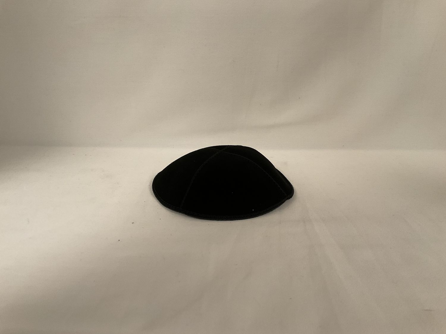 Black Suede Kippah