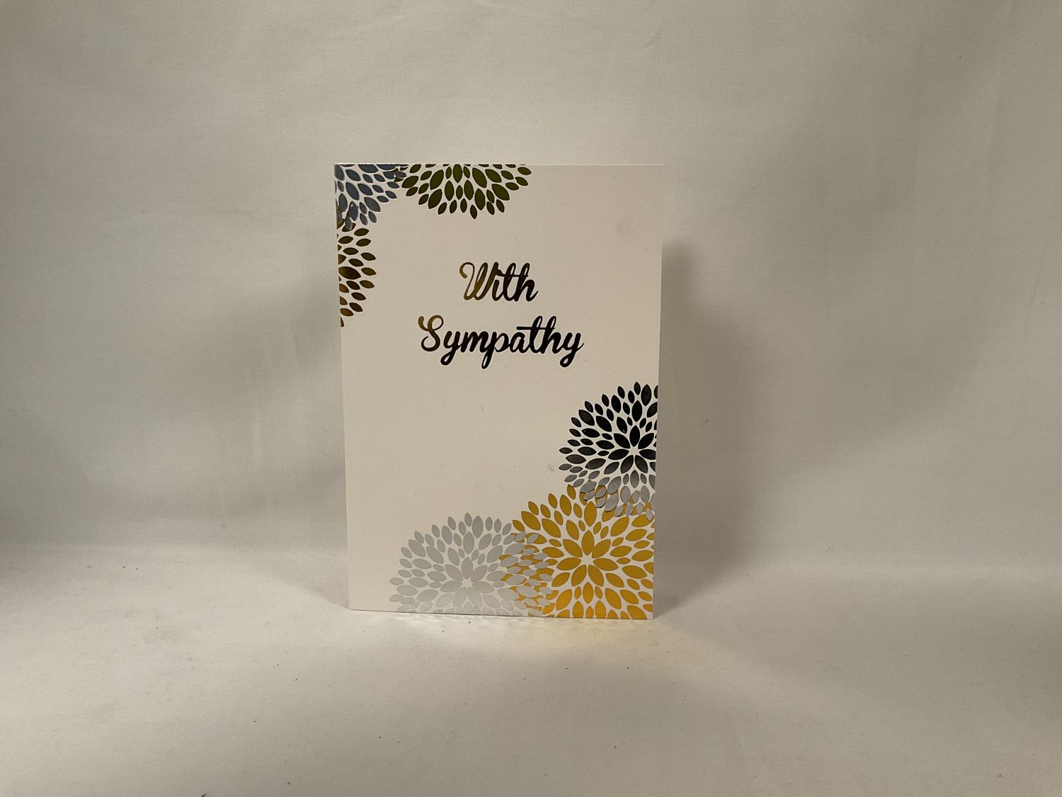 With Sympathy Card With Sympathy Card
