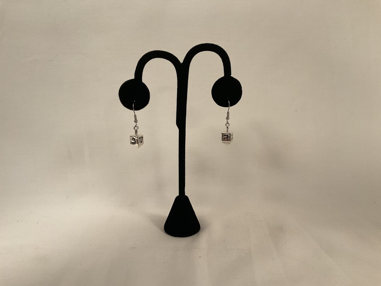 Handmade Dreidel Earrings Handmade Dreidel Earrings