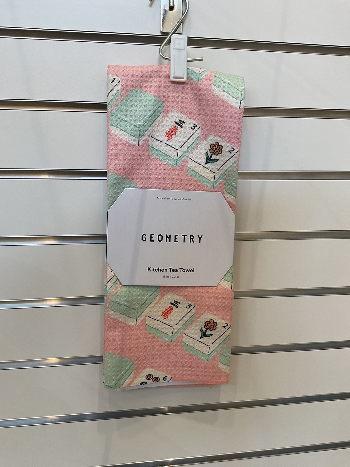 Geometry Tile Parade Tea Towel Geometry Tile Parade Tea Towel
